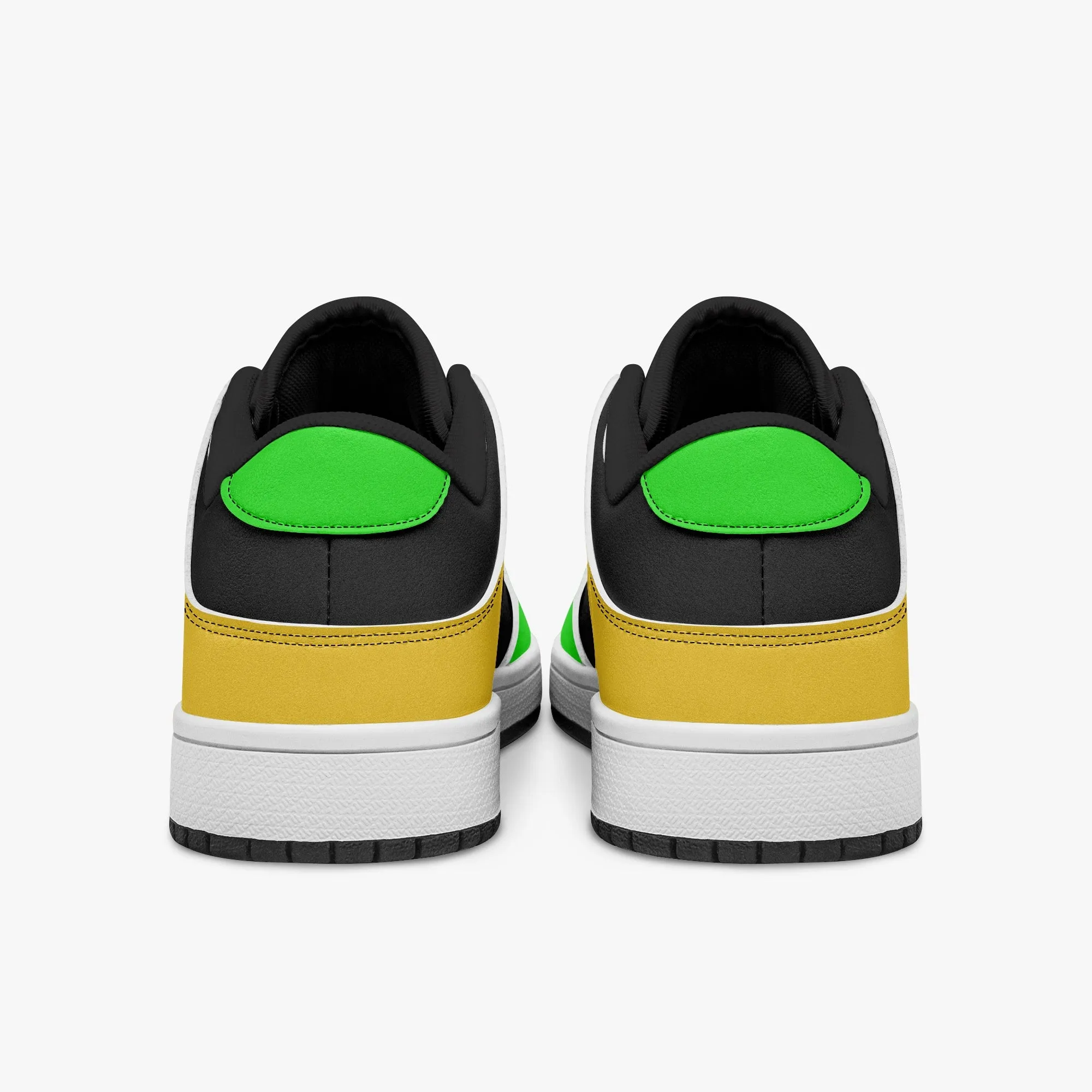 Rastaman Jamaican 2 Low-Top Leather Sneakers