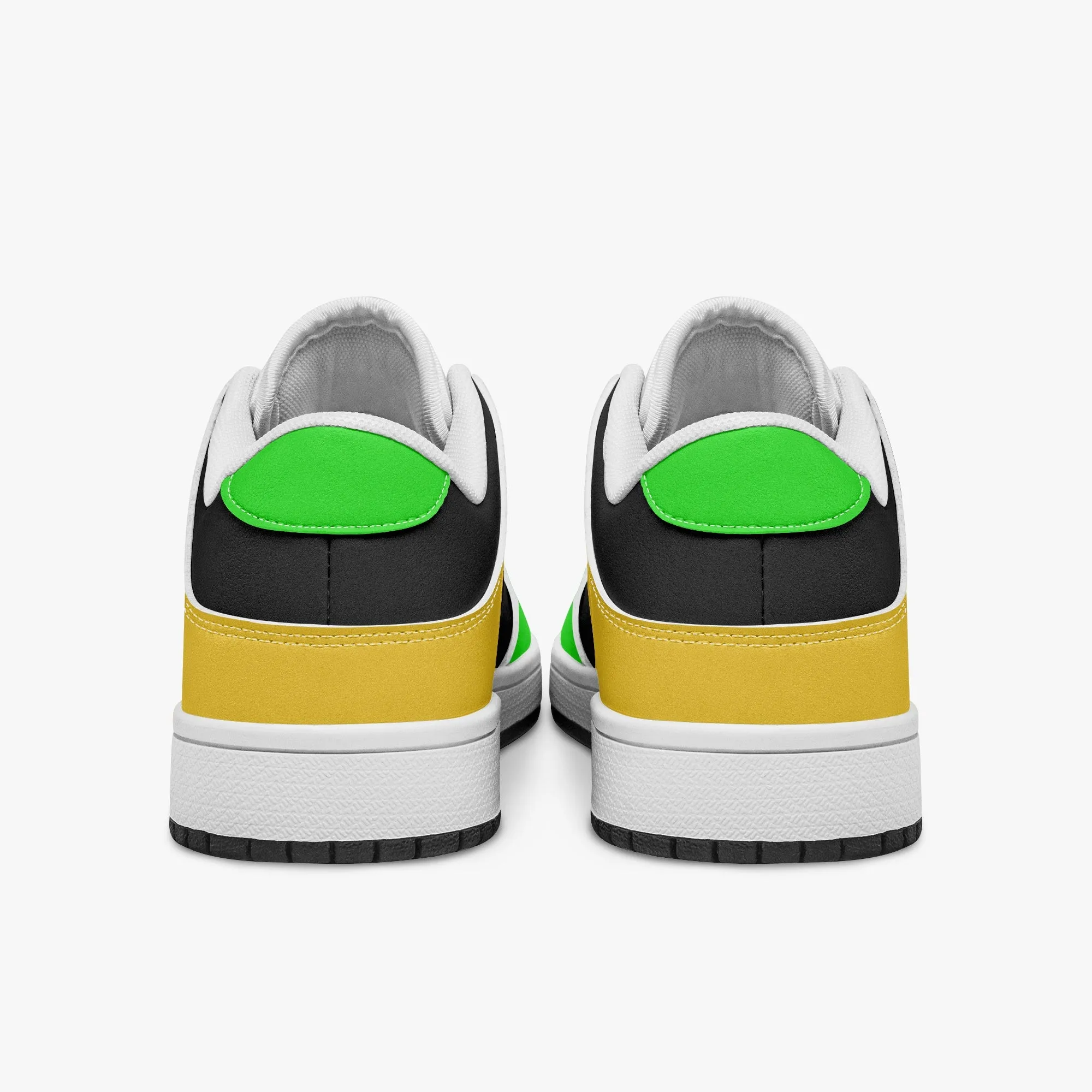 Rastaman Jamaican 2 Low-Top Leather Sneakers