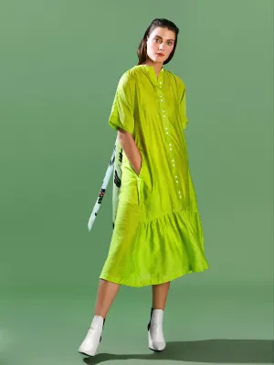 Relaxed Sash Tie Dress