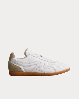 Retro Legacy Leather White Low Top Sneakers