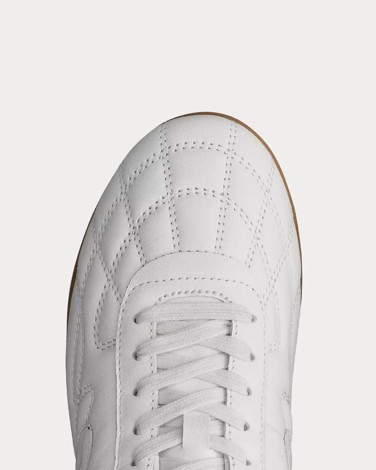 Retro Legacy Leather White Low Top Sneakers