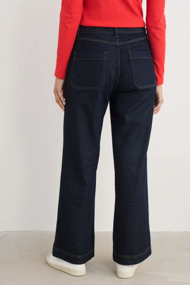 Seasalt Sennen Cove jean Dark Wash Grain