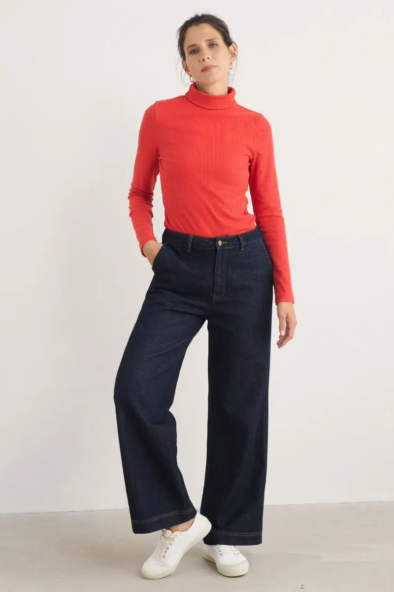 Seasalt Sennen Cove jean Dark Wash Grain