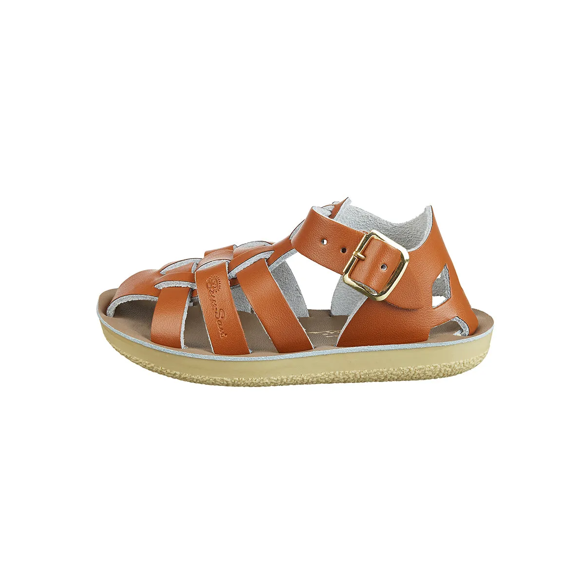 Shark Sandals in Tan by Salt-Water