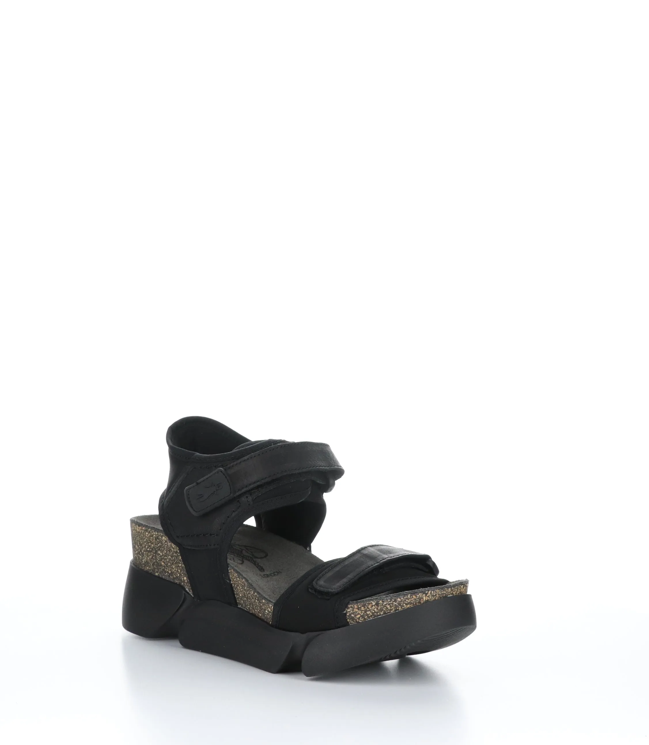 SIGO727FLY Stretch/Cupido  Black Velcro Sandals