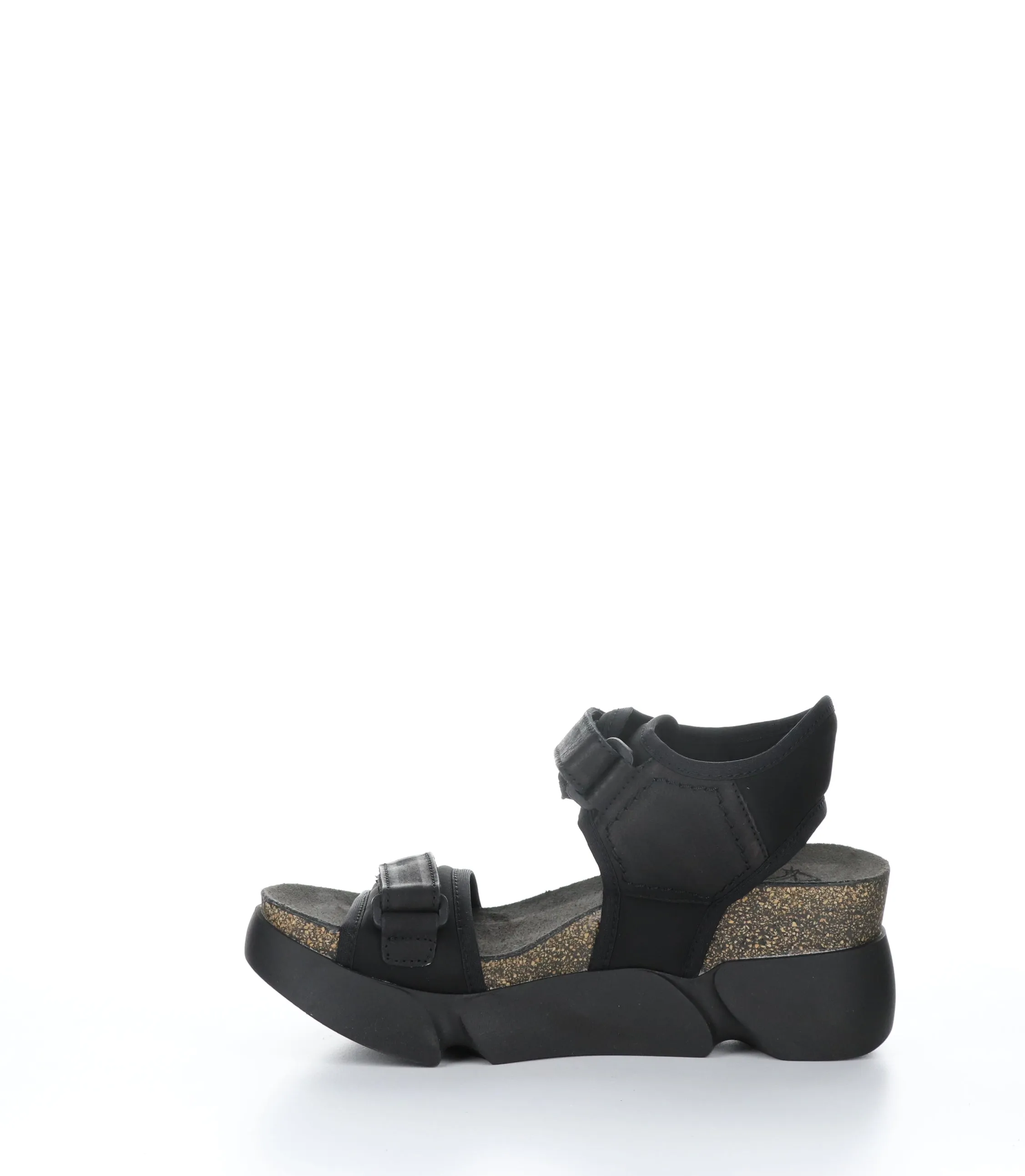 SIGO727FLY Stretch/Cupido  Black Velcro Sandals