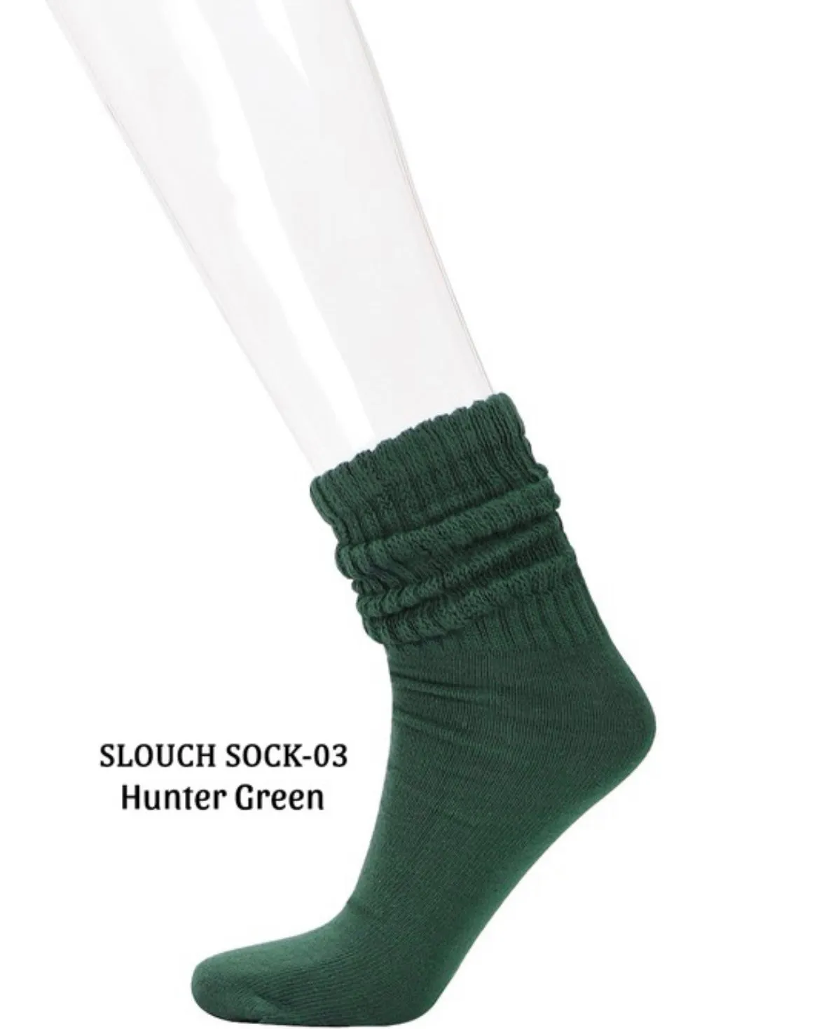 Slouch Socks -Various Colors