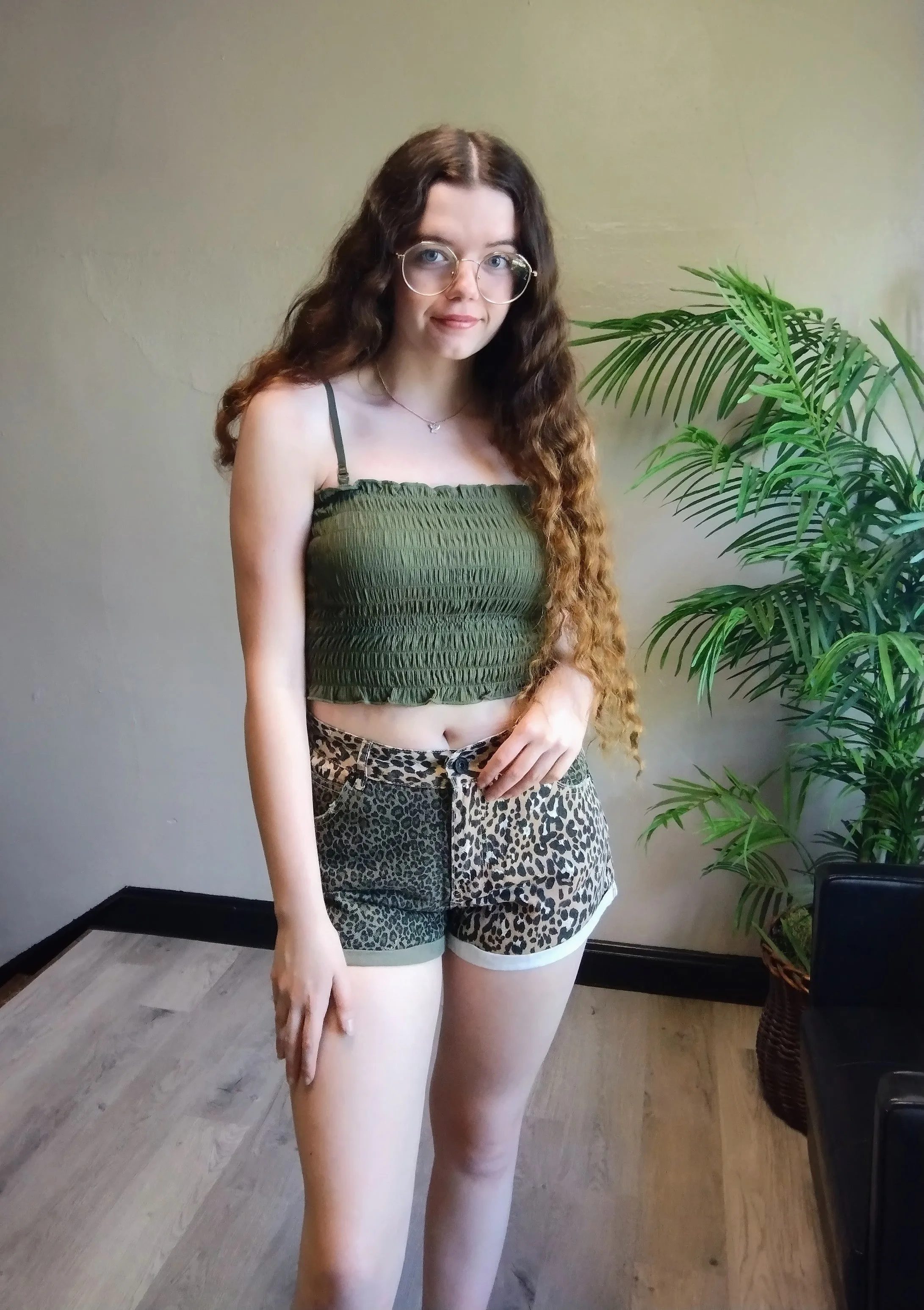 Smocked Bandeau Top With Removable Straps (5 color options)