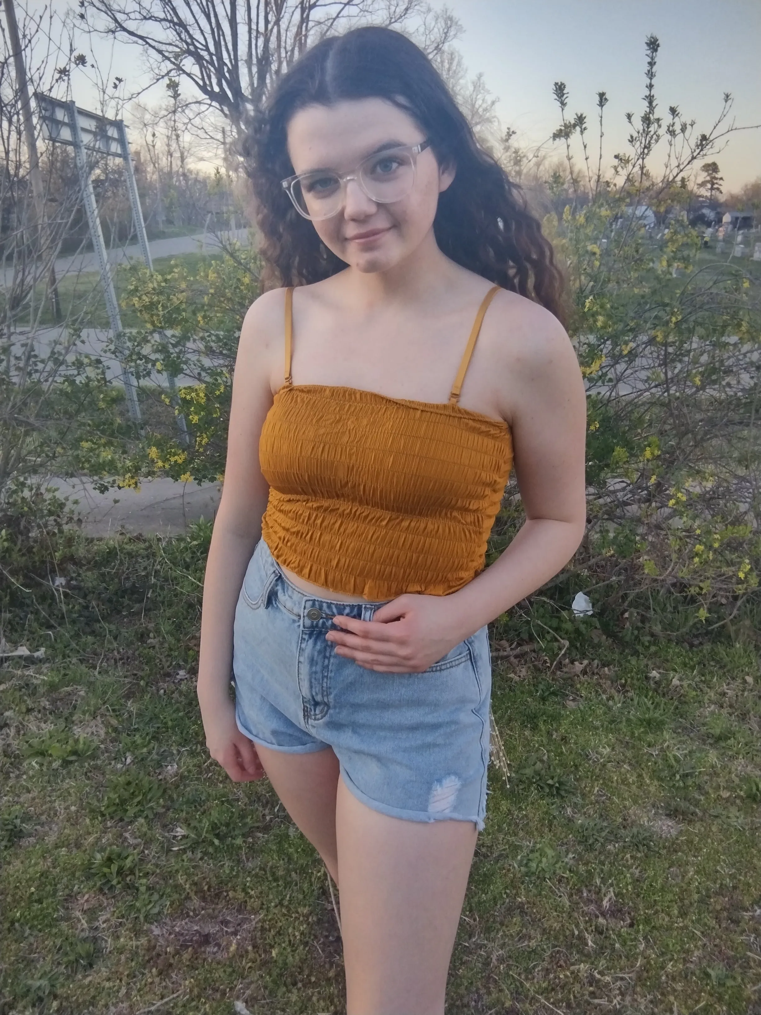 Smocked Bandeau Top With Removable Straps (5 color options)