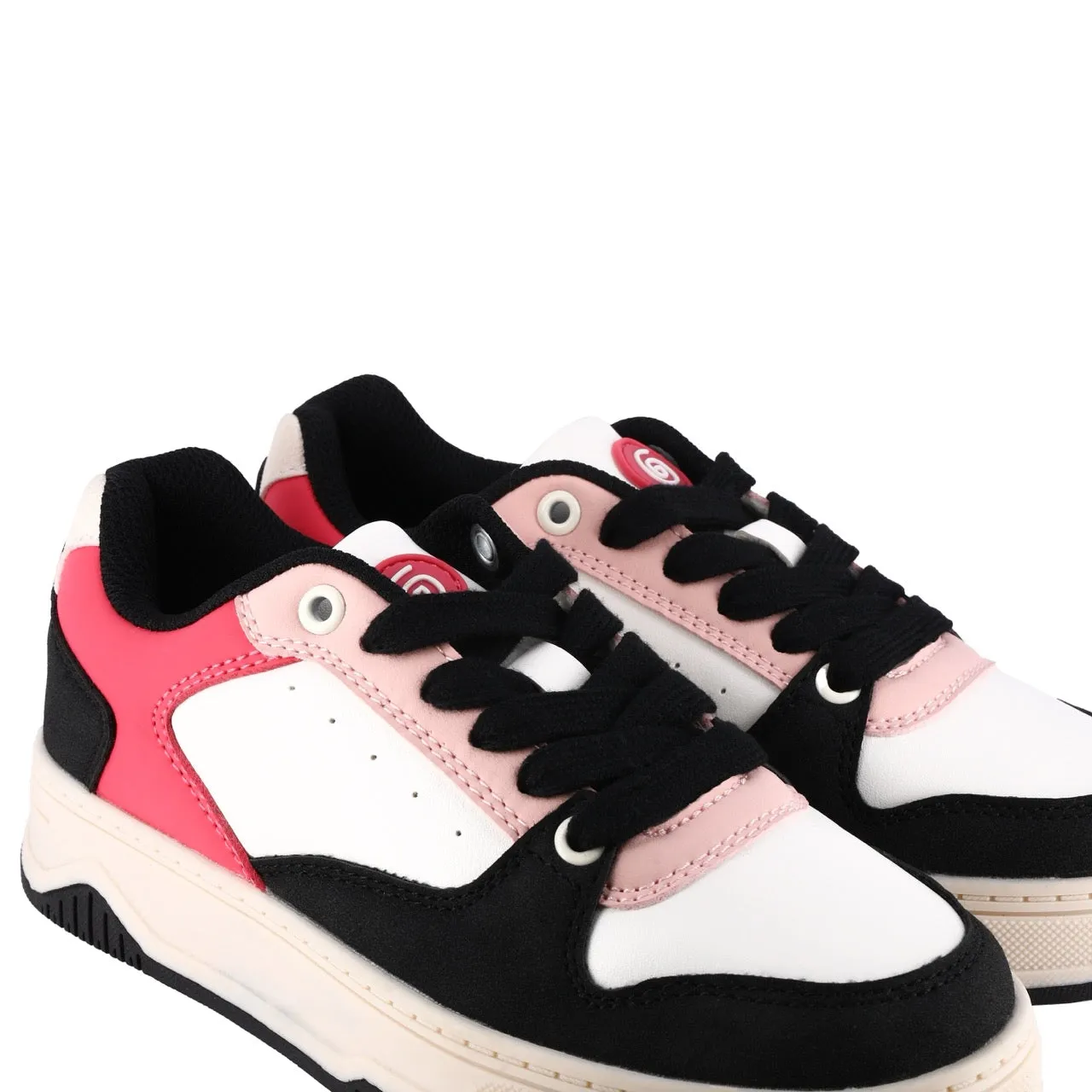 Sneakers riciclate da bambini Black-Pink