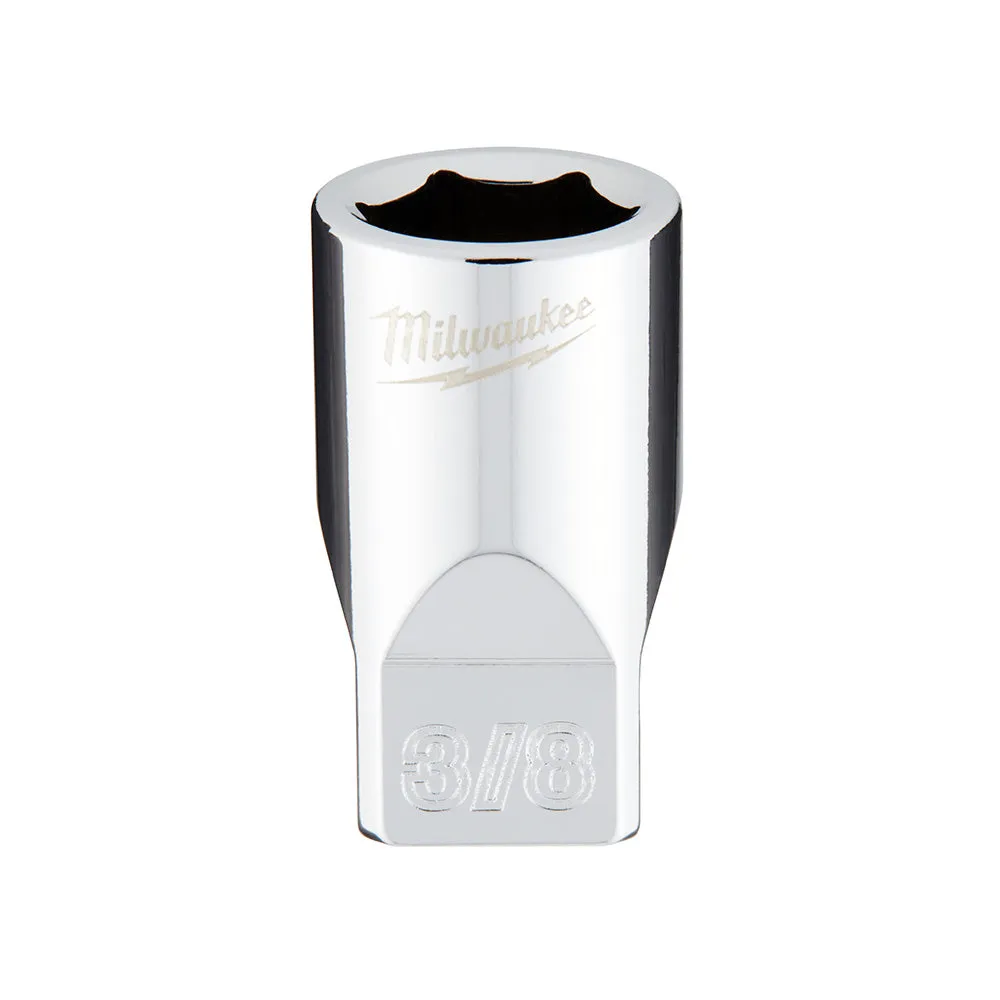 Socket - Milwaukee 1/4 in. Drive 3/8 in. SAE 6-Point Socket, 45-34-9007