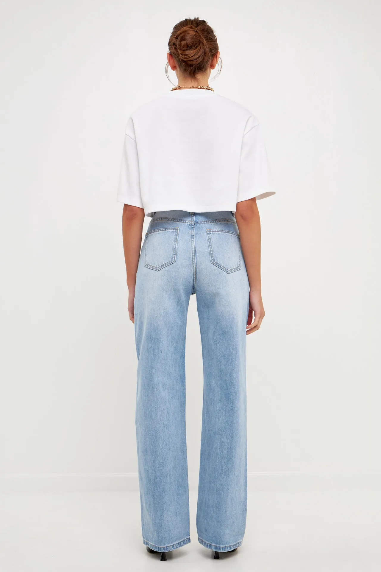 Soft Boxy Cropped T-shirt