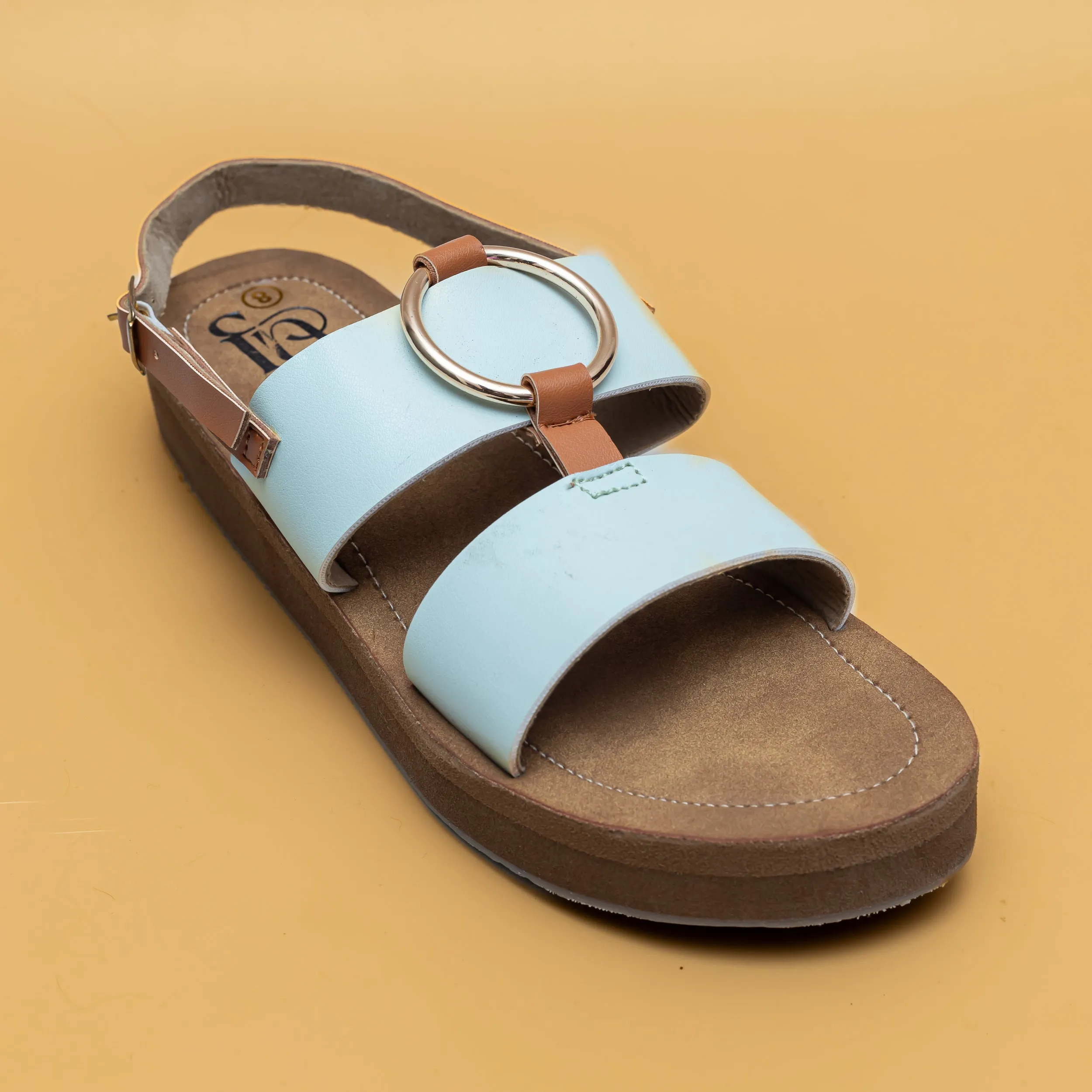 Softy Sandals - Teal Blue