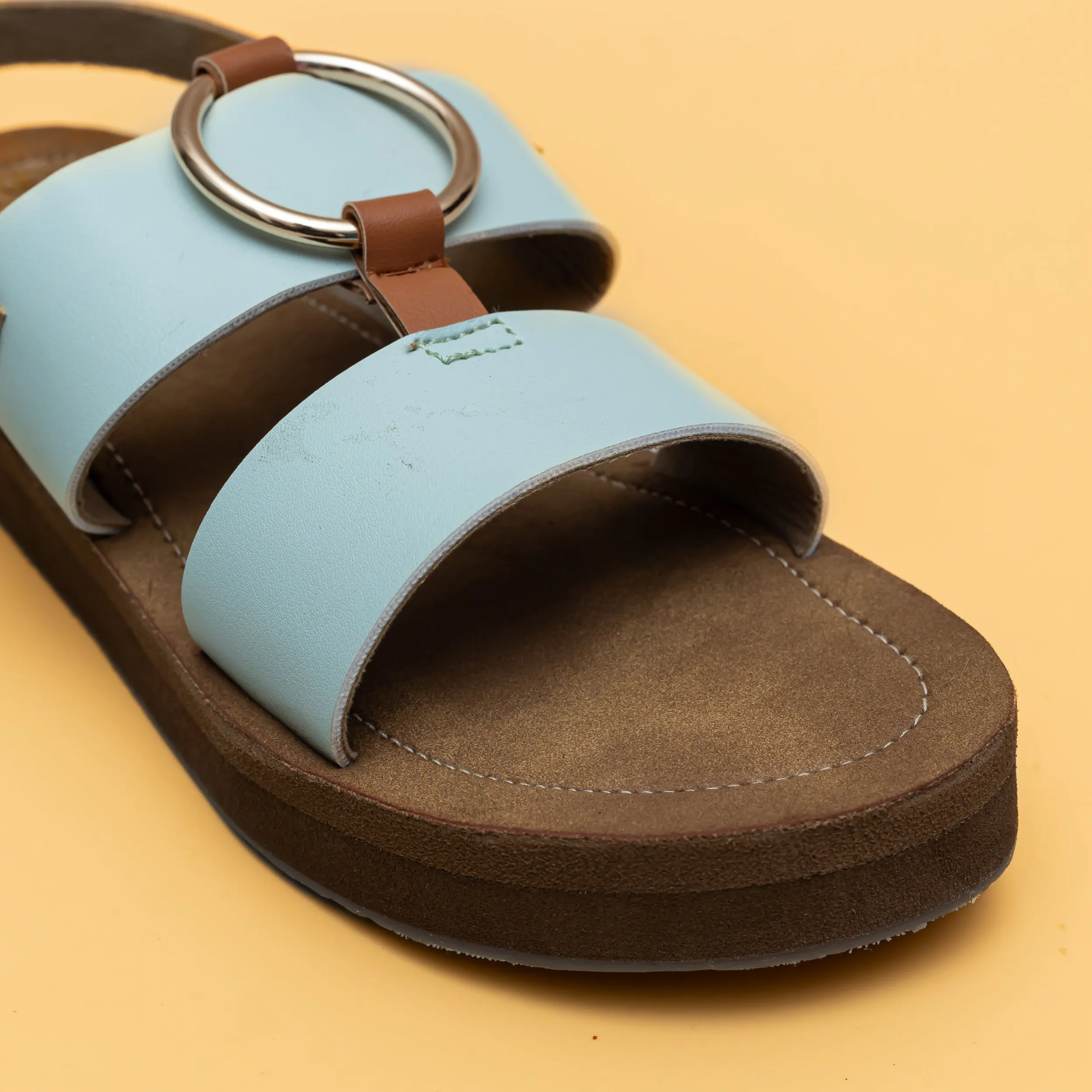 Softy Sandals - Teal Blue