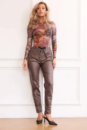 Something Extra Jeans - Brown