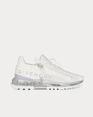 Spectre Runner Leather With Zip White / Soft Lilac Low Top Sneakers