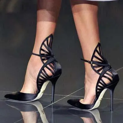 Strap High Heel Peep Toe Sandals