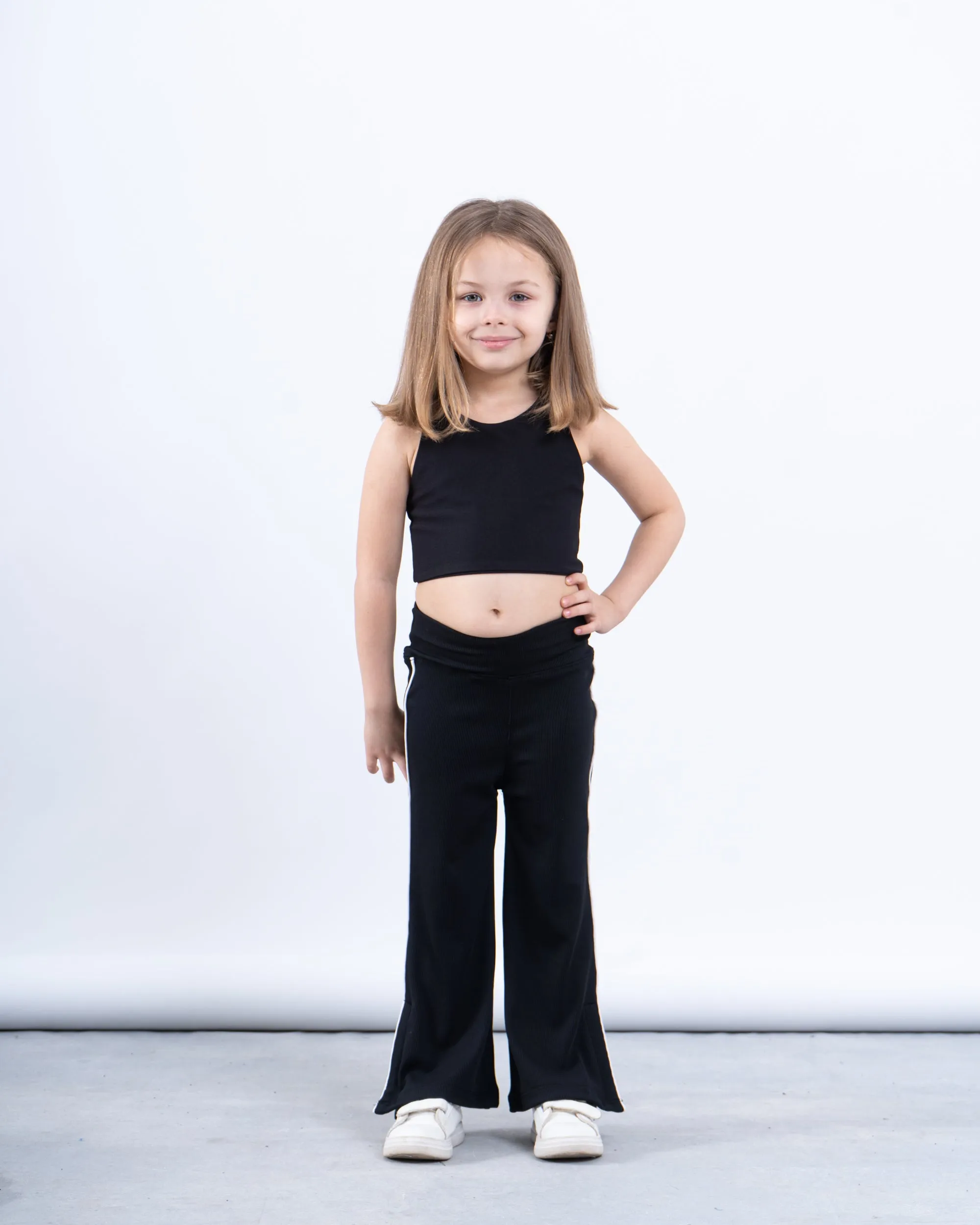 Stripe Flare Pants