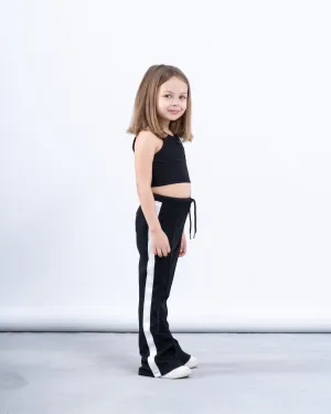 Stripe Flare Pants