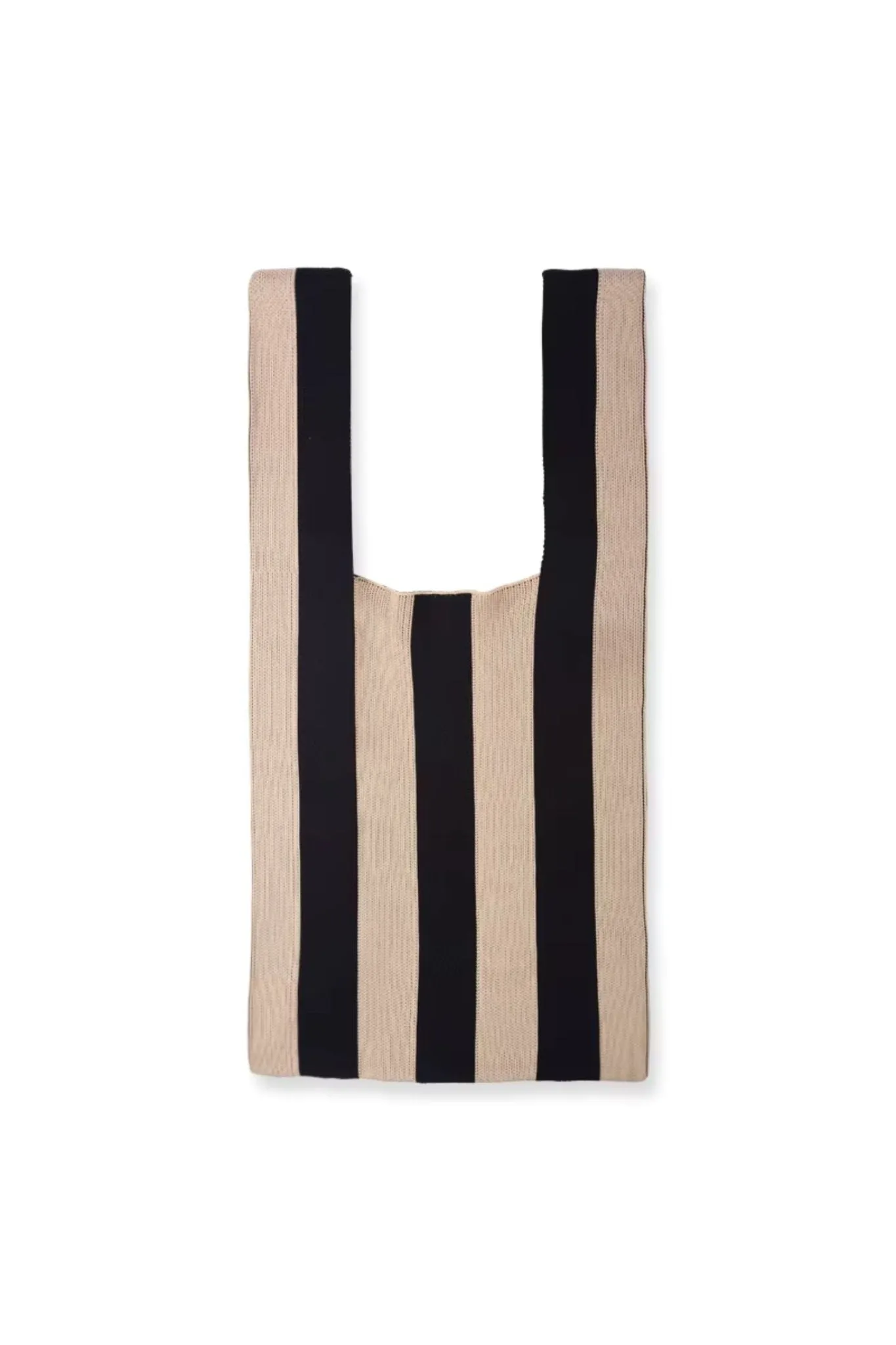 Striped Small Tote Bag