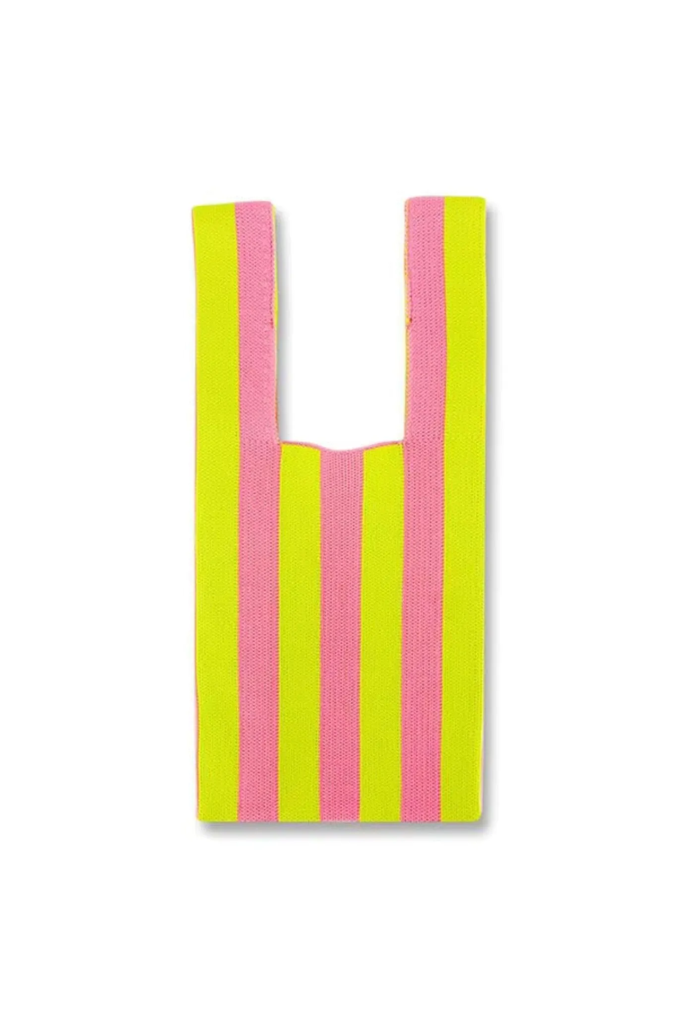 Striped Small Tote Bag