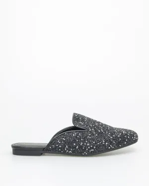 Tomaz FL086 Ladies Glitter Mules