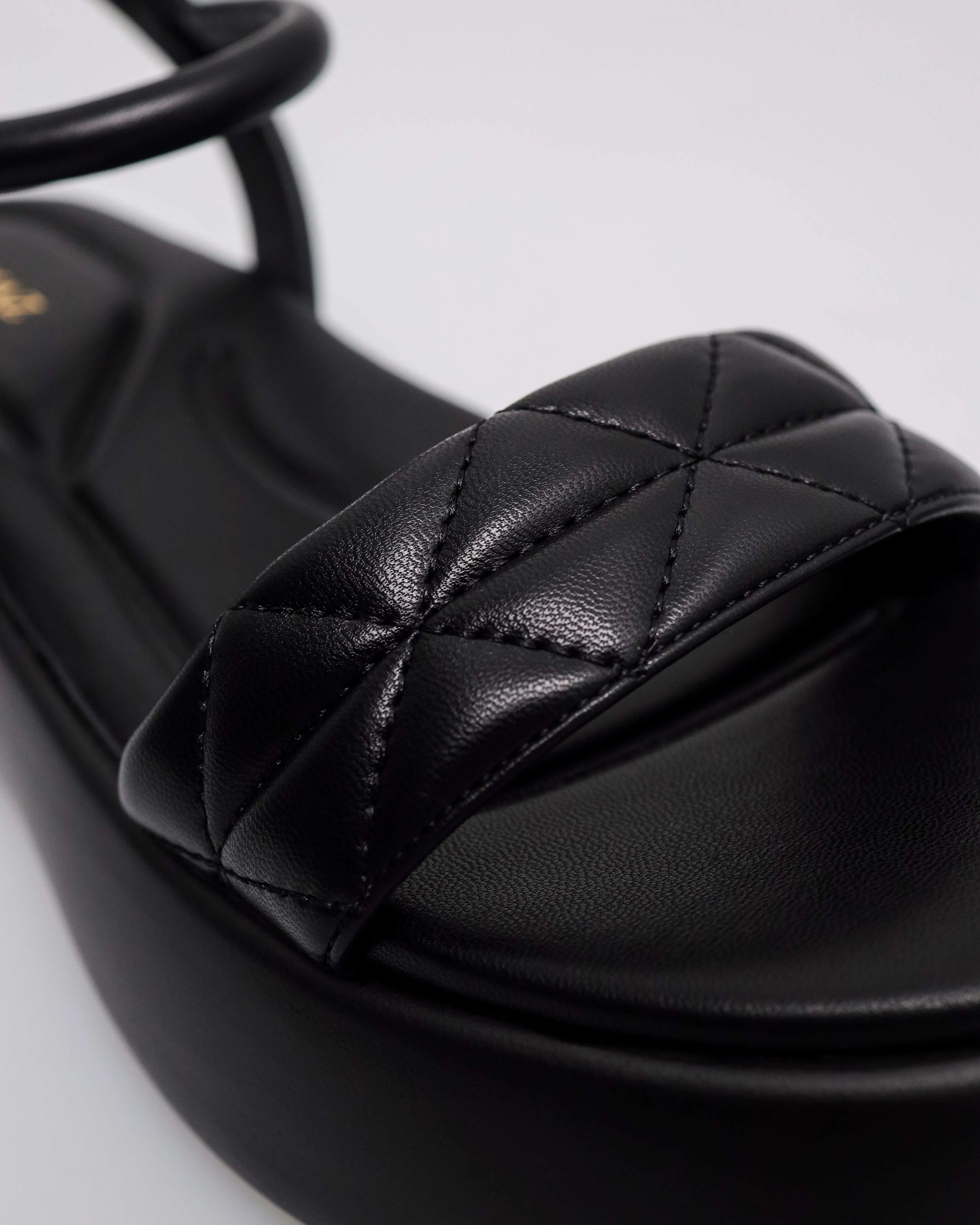 Tomaz YX228 Ladies Quilted Ankle Sandal