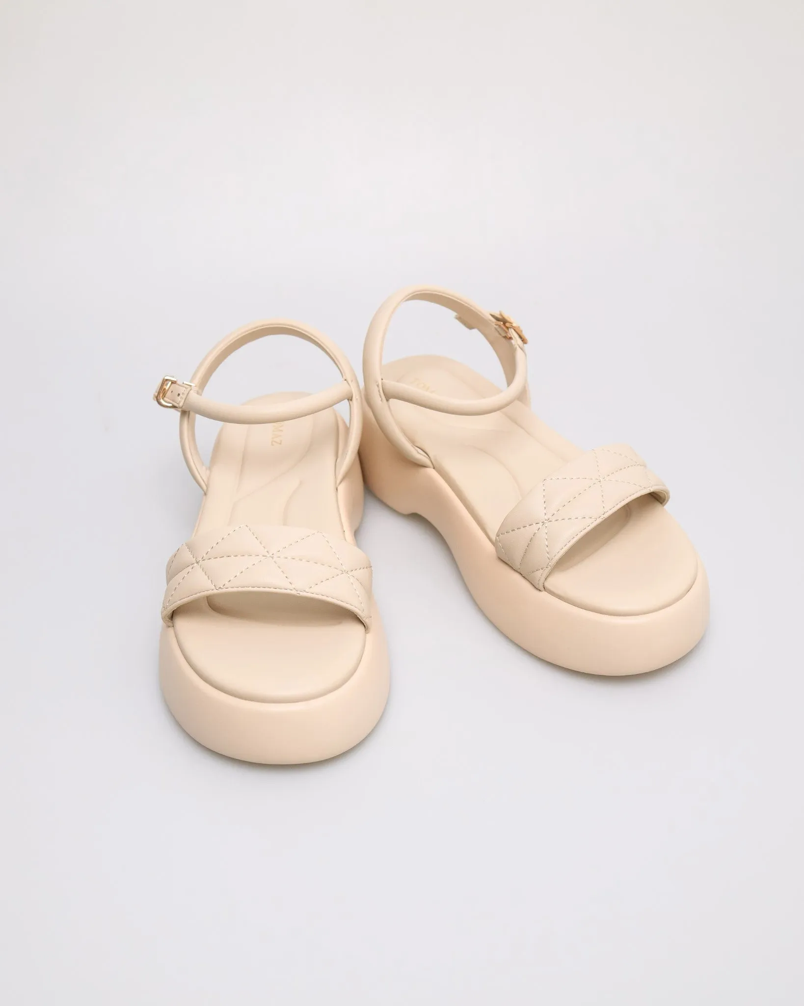 Tomaz YX228 Ladies Quilted Ankle Sandal
