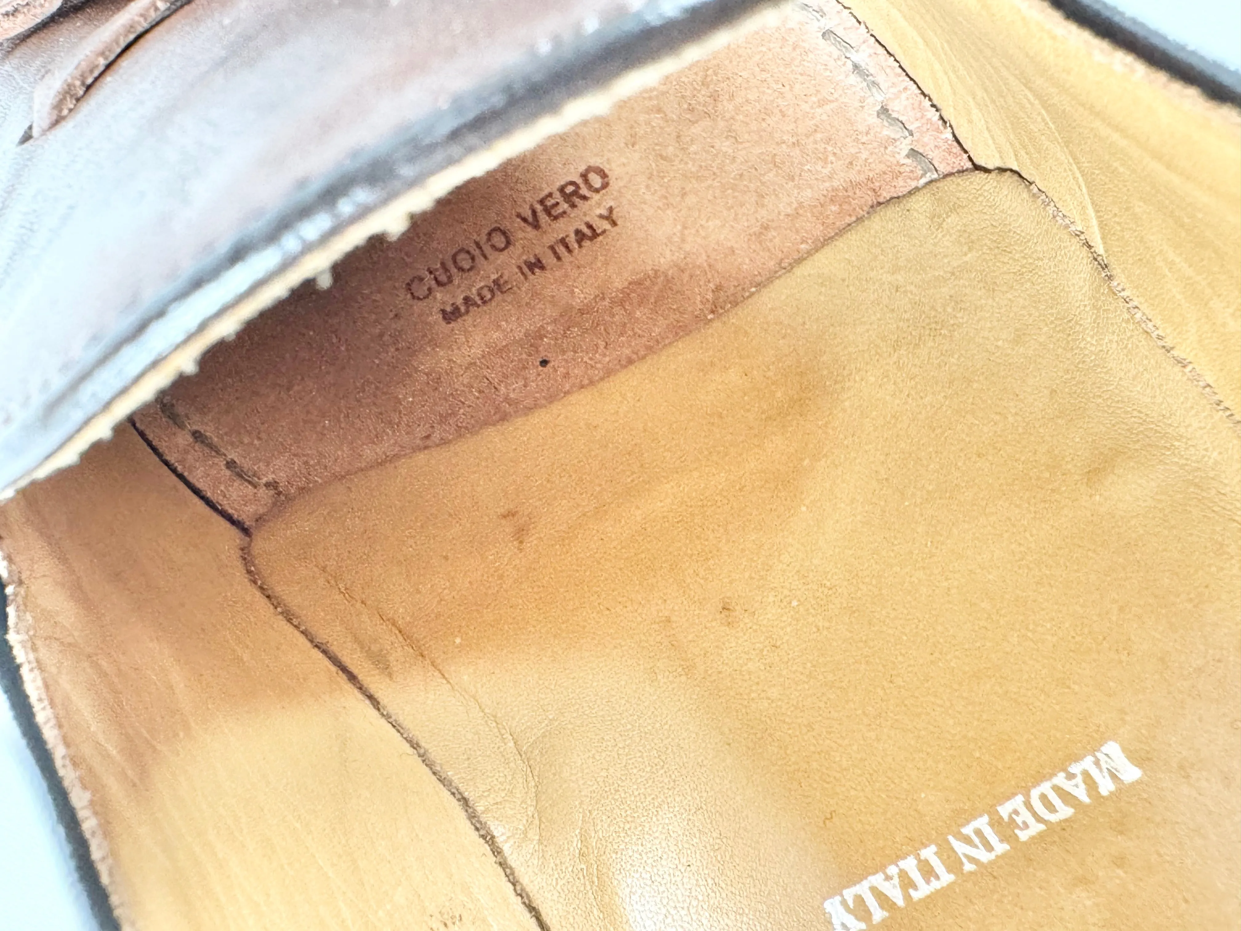 Wall   Water Cedar Brown Brogue Loafers - US11.5