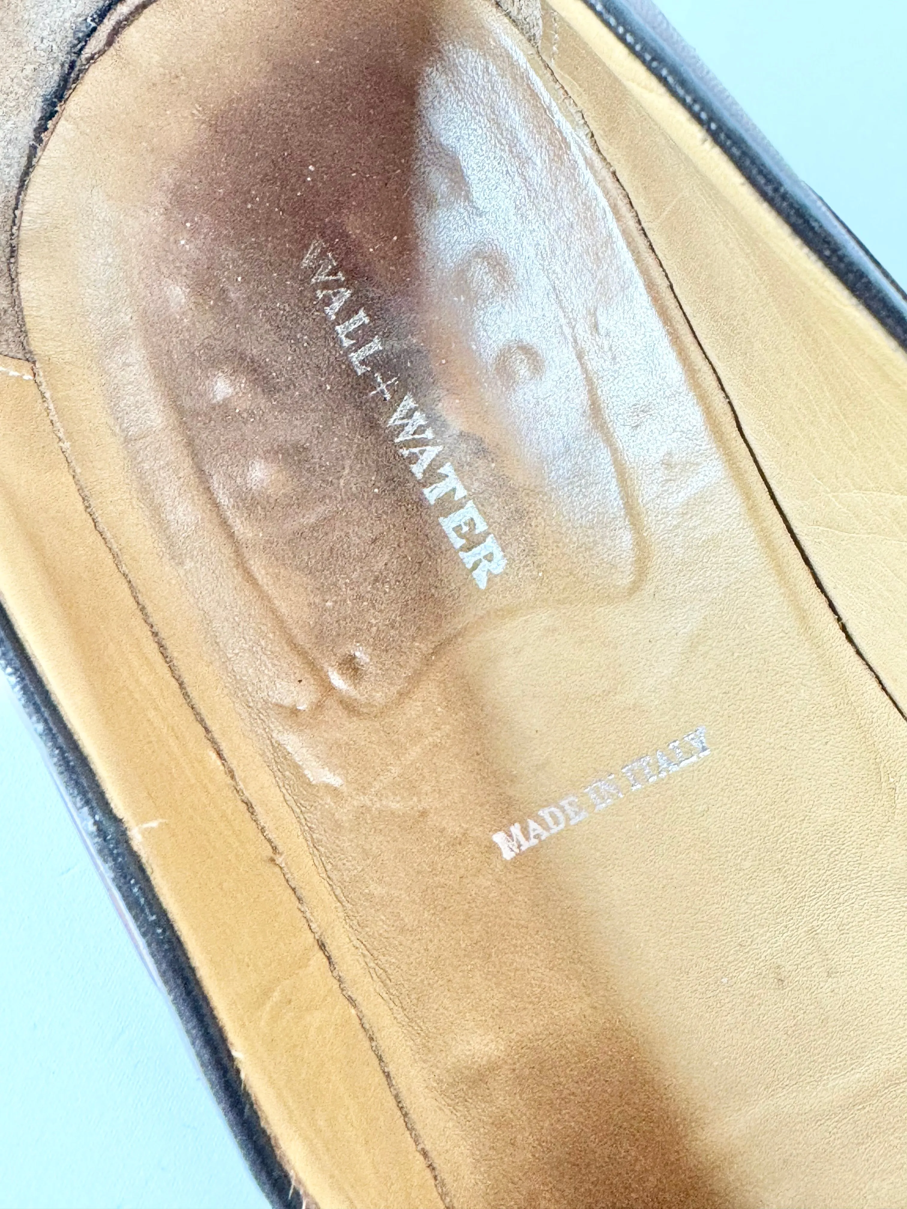 Wall   Water Cedar Brown Brogue Loafers - US11.5