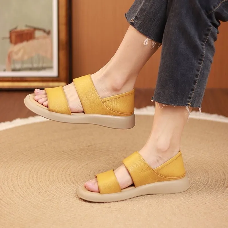 Wearscomfy New Thick Sole Women's Stylish  Sandals