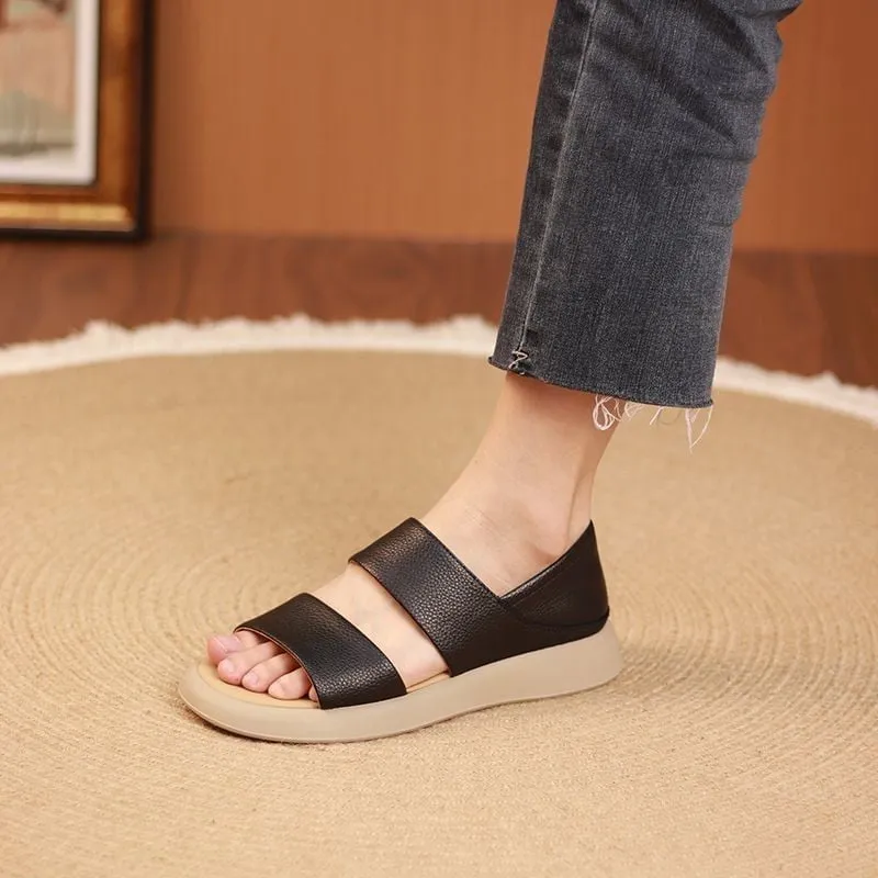 Wearscomfy New Thick Sole Women's Stylish  Sandals