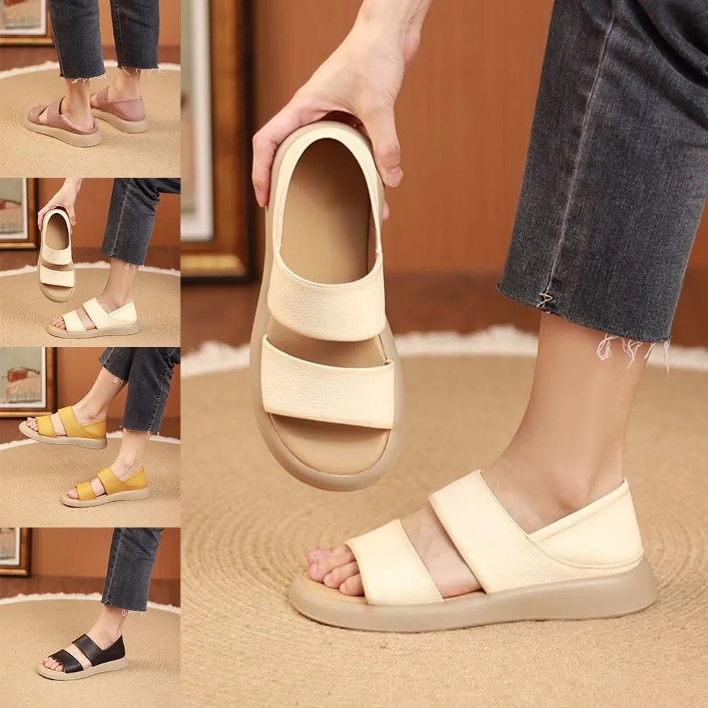 Wearscomfy New Thick Sole Women's Stylish  Sandals